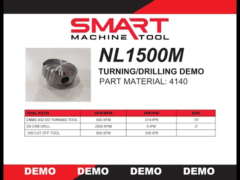 SMART MACHINE TOOL NL1500M 3-Axis CNC Lathes (Live Tools) | Hillary Machinery LLC (1)