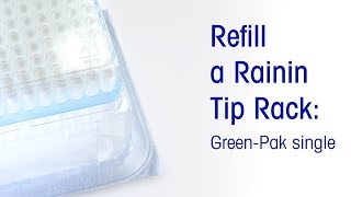 Refill Rainin Pipette Tip Rack: Green-Pak single