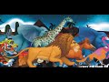 Lion King Elephant Ostrich Cow Lionking Animal Stampede Crossover