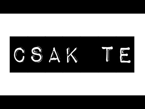 dzsiiza x liloo - csak te (official lyric video)