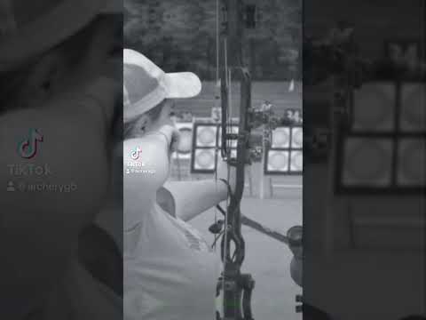 World No.1, Ella Gibson in Super Slow Motion 🏹🔥 #archery