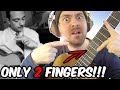 Playing with ONLY 2 FINGERS like DJANGO... (the GENIUS guitarist)