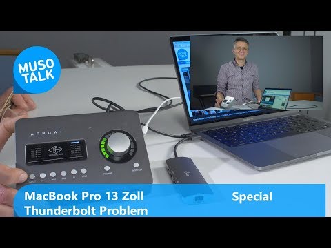 Thunderbolt Probleme mit dem Mac Book Pro und dem Apollo Interface