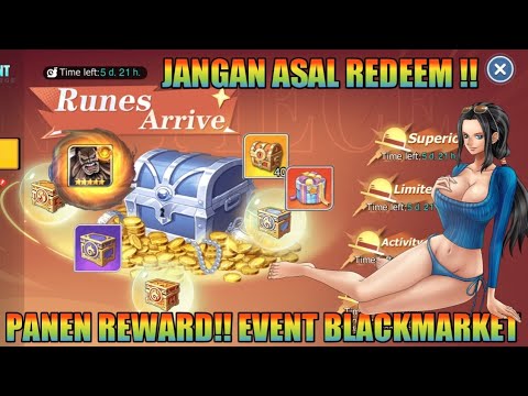 Event Blackmarket‼️F2P bisa Redeem banyak REWARD 🔥OP New World Vigour Voyage