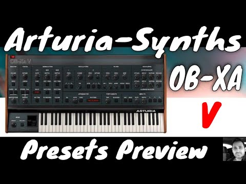 Arturia OB-Xa V | Presets Preview (No Talk)