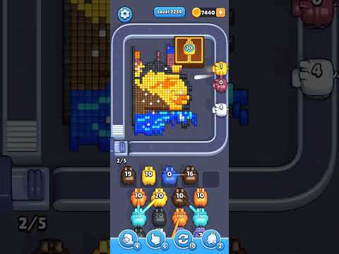 Pixel Flow Level 2234 Walkthrough