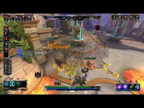 SMITE Full assassin team Conquest