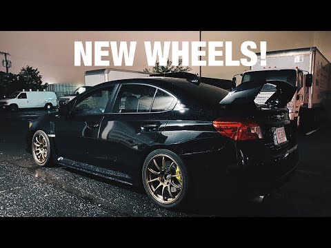 MY 2020 STI GETS NEW WHEELS! AGAIN!