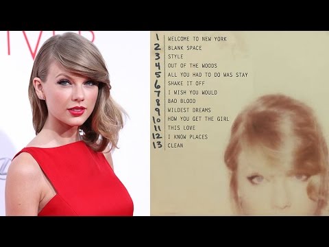 Taylor Swift 1989 Full Tracklisting OUT - Details