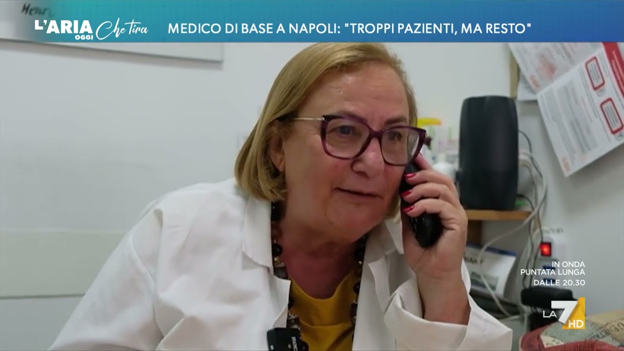 Medico di base a Napoli: 'Troppi pazienti, ma resto'