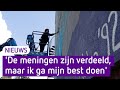 Sommigen zeiden schilder het toch wit, maar immense Zutphense muurschildering toch gerestaureerd