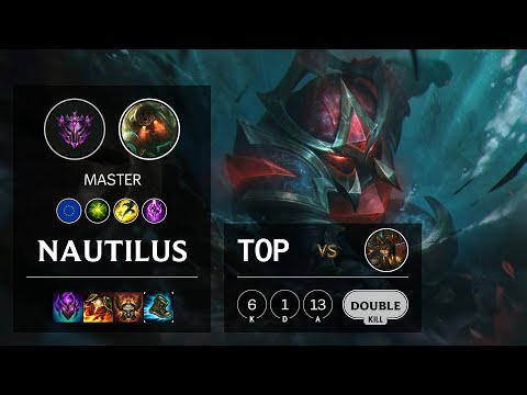 Nautilus Top vs Cassiopeia - EUW Master Patch 10.14