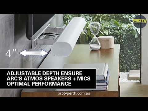 SANUS Soundbar Mount for Sonos Arc Soundbar | Pro TV Perth