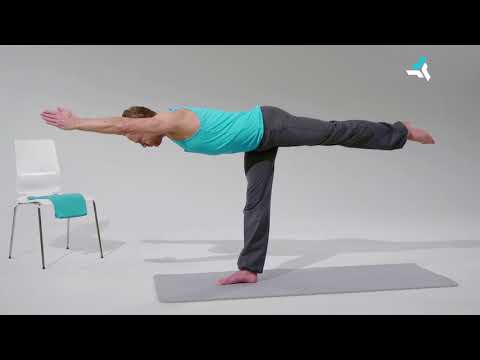 Yoga Basics - Virabhadrasana C (Krieger III) - Jost Blomeyer