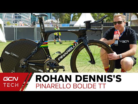 Rohan Dennis's Pinarello Bolide TT | Team Ineos Pro Bike