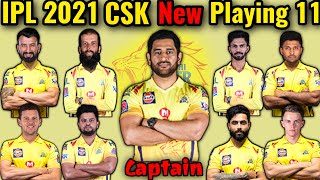 VIVO IPL 2021 Chennai Super Kings Best Playing 11 | CSK Playing 11 | CSK Team Playing IPL 2021 | CSK