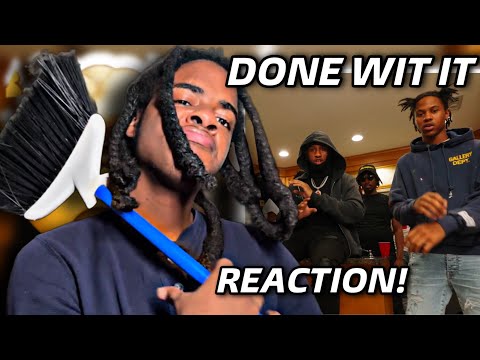 THE SWEEPERS UNDEFEATED! Jay Hound x Jay5ive x Sdot Go - Done Wit It (Official Music Video) REACTION