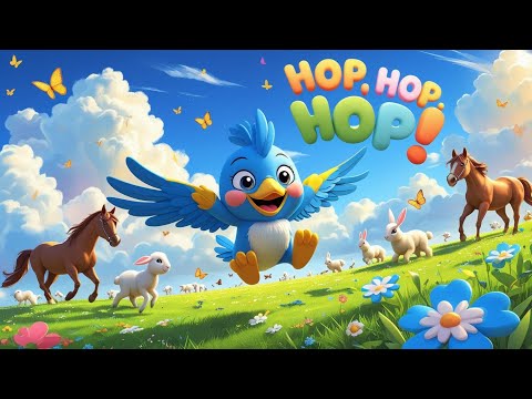 Hop, hop, hop, Pferdchen lauf Galopp 🐎 | Deutsches Kinderlied mit Animation | Lalelu Liederland
