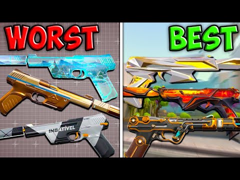 Ranking Every Ghost Skin In VALORANT