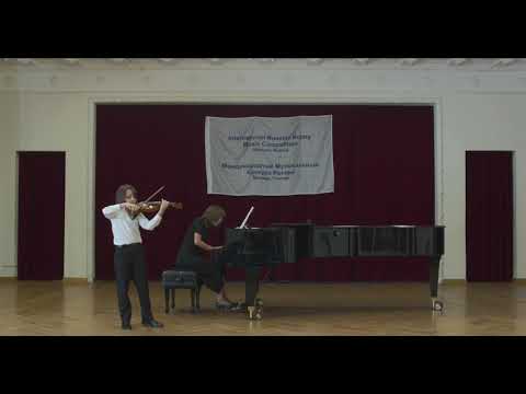 Елисей Косолапов - конкурс Ротари 2 тур - П. Сарасате - Интродукция и Тарантелла. 10 лет