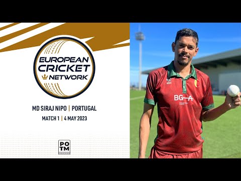 POTM: M.Siraj Nipo - POR vs MAL | Highlights | ECN Gibraltar T20I | 4 May 2023 | ECN23.001