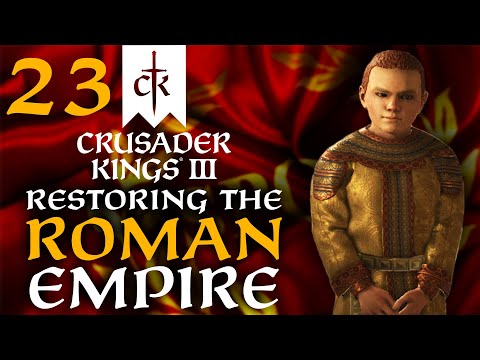 THE HIDDEN DAGGER IN THE DARK! Crusader Kings 3 - Restoring the Roman Empire Campaign #23