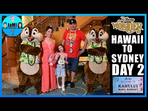 Thumbnail for Disney Wonder Hawaii to Sydney Australia: Day 2 Turtles in Maui!! 😃👍🏼🏰🇦🇺🛳⚓️