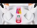 ASMR Ice Cream Rolls Starbucks Pink Drink