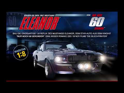 Coming Soon bei Partwork_Modellbau: Eaglemoss 1967 Mustang ELEANOR aus "Nur noch 60 Sekunden"!