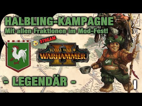UNFASSBARE HALBLING KAMPAGNE 1 - Total War: Warhammer 2 STREAM 09.01.2022