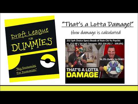 Draft For Dummies Damage With Basic Showdown Calculator Tutorial