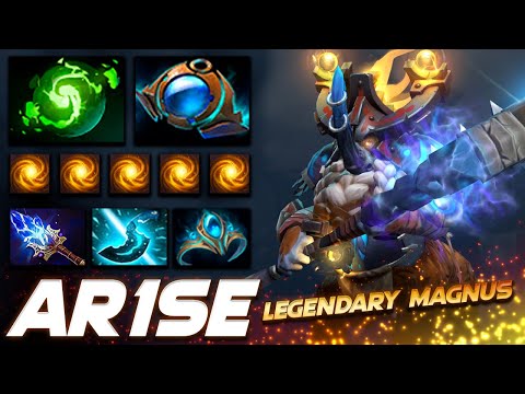 Arise Magnus Legendary Magnataur Player - Dota 2 Pro Gameplay [Watch & Learn]