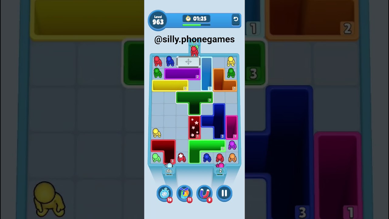 Drop Away Level 963 Walkthrough Solution