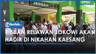 Berita Solo Hari Ini: Ribuan Relawan Jokowi Tiba di AHD, Hadir di Nikahan Kaesang