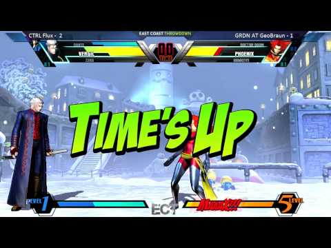 UMVC3 @ ECT 2015 - Pool Play (Part 1) [720p/60fps]
