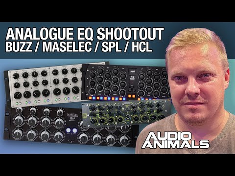Analogue EQ Shootout - SPL PQ / Buzz REQ 2.2 / Maselec MEA-2 / HCL Thermos V3