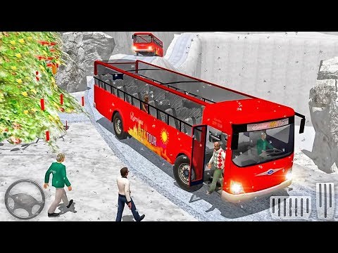 City Coach Bus Driving Snow Simulator Games 2018 - Best Android GamePlay