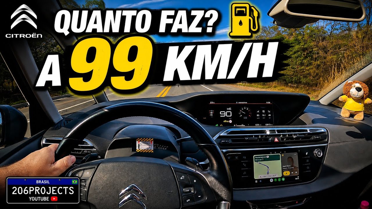 GRAND PICASSO THP É ECONÔMICA?😳 TESTE NA ESTRADA!