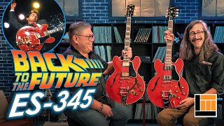 GREAT SCOTT! 🤯 Epiphone Back to the Future ES-345 ⚡️🚗💨🔥
