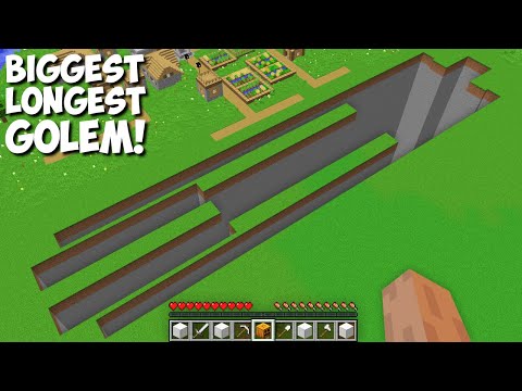 Minecraft's Secret Cursed Golem Tunnel