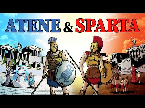 🦉⚔ ATENE e SPARTA: due città a confronto - Storia dell'ANTICA GRECIA: governo, cultura e società 📚🏛