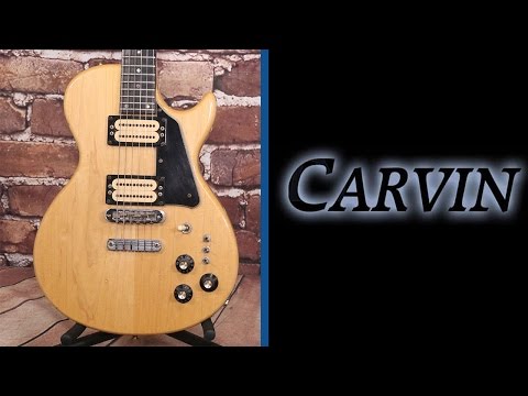 Vintage 1979 Carvin CM130 Single Cut, Les Paul Shape Guitar,  Natural, Made in USA - Free Pro Setup image 24