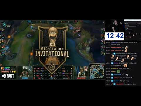 LS commentates SKT vs G2 - MSI 2019 - Group stage, Day 3