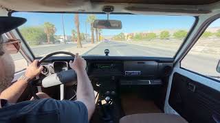 1975 Toyota Chinook - Driving