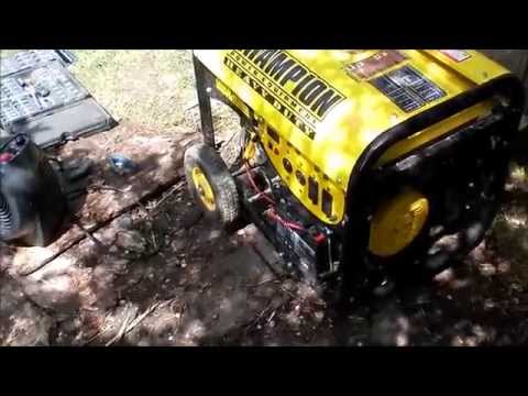 champion generator repair