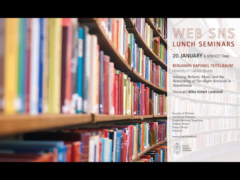 Web SNS Lunch Seminar: Benjamin Teitelbaum