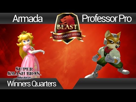 BEAST 7 | [A]rmada (Peach) Vs. Professor Pro (Fox) | Winners Quarters