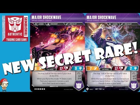 Secret Rare Shockwave Is Very Expensive But Looks VERY Good! (Transformers TCG) Video
