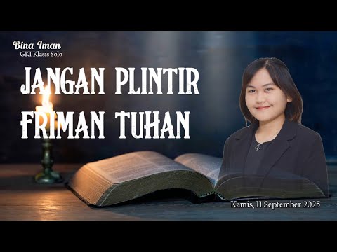 GKI Solo Classis Faith Building, September 11, 2025