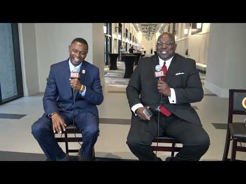 Forrest Walker, honoree, on Lee Pitts Live CBS